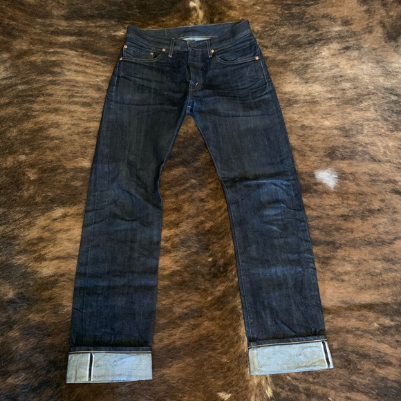 Levi’s 505 Vintage Selvedge Jeans 31x34 - Picture 1 of 11